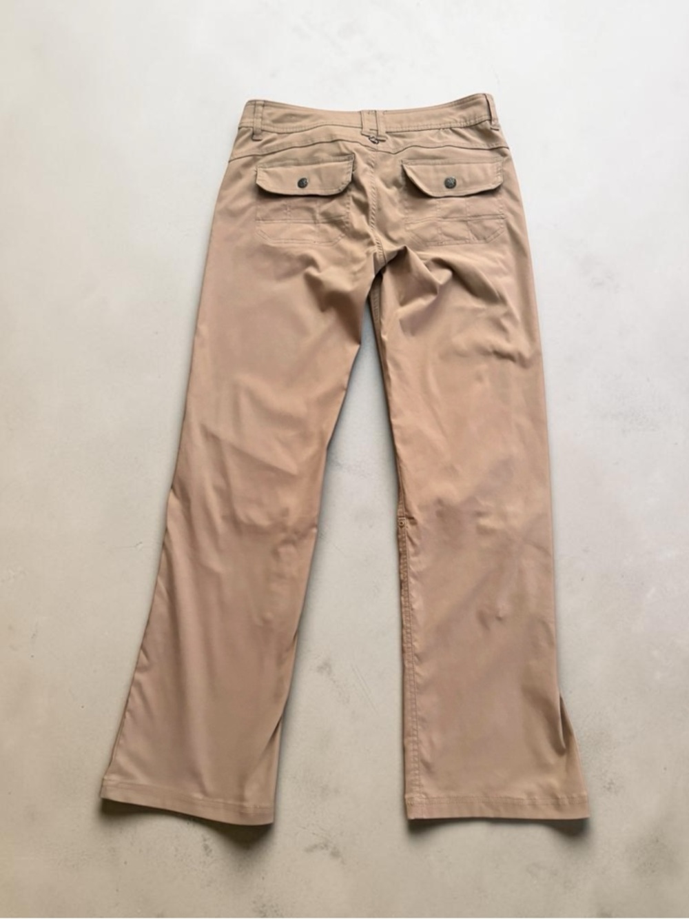 prAna Helena Convertible Roll up Hiking Pants Tan 6 outdoor - Picture 2 of 11